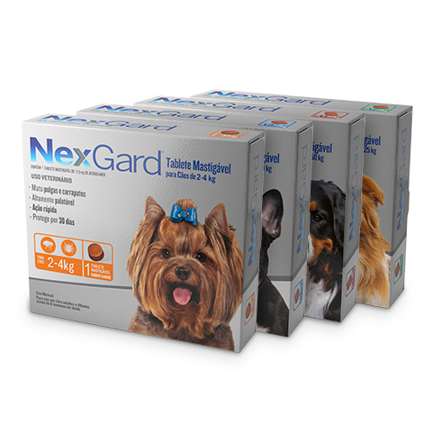Nexgard dog range